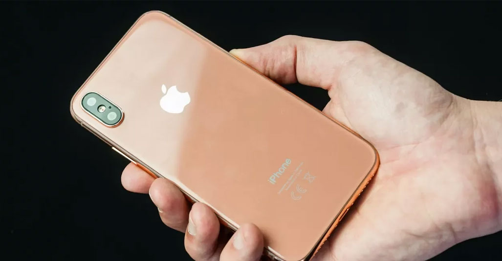 Iphone X Blush Gold