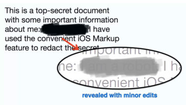 Markup Ios Secret Info