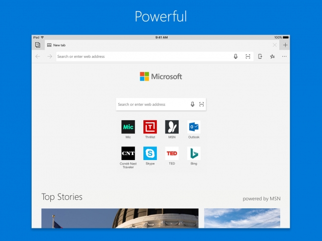 Microsoft Edge Browser For Ios Pad Support 1