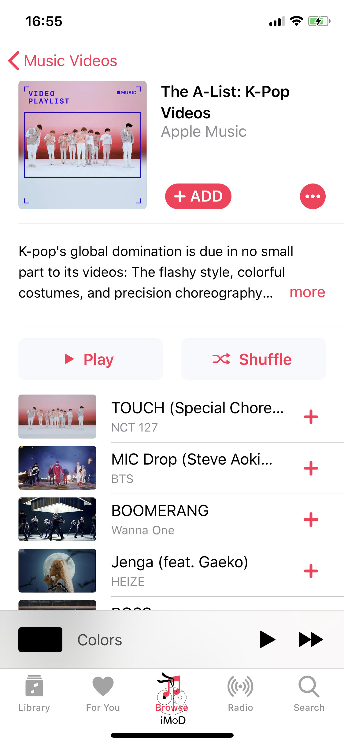 Music Videos Section Appears In Apple Music Ios 11 3 007