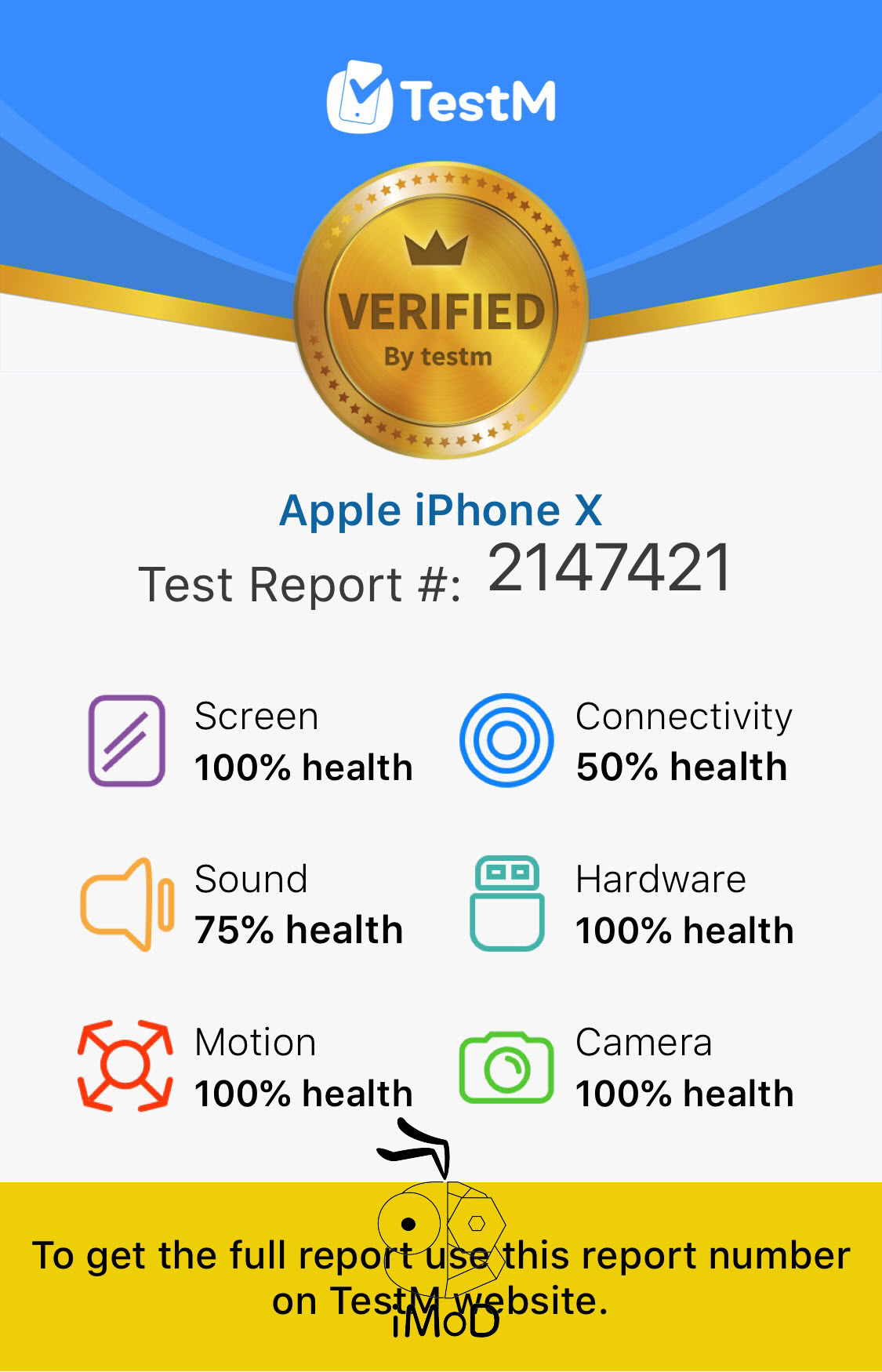 Testm Iphone Check Report 009
