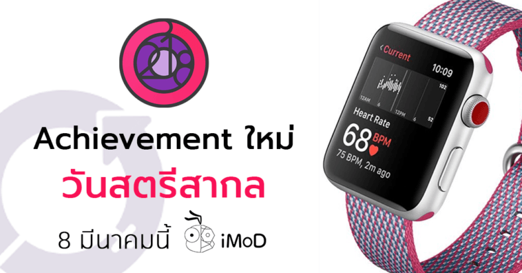 Woment International Day Apple Watch Achievement