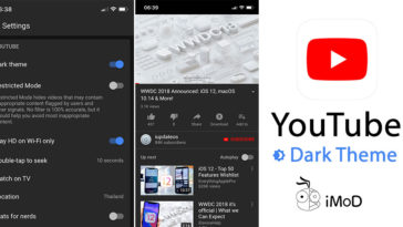 Youtube Dark Theme