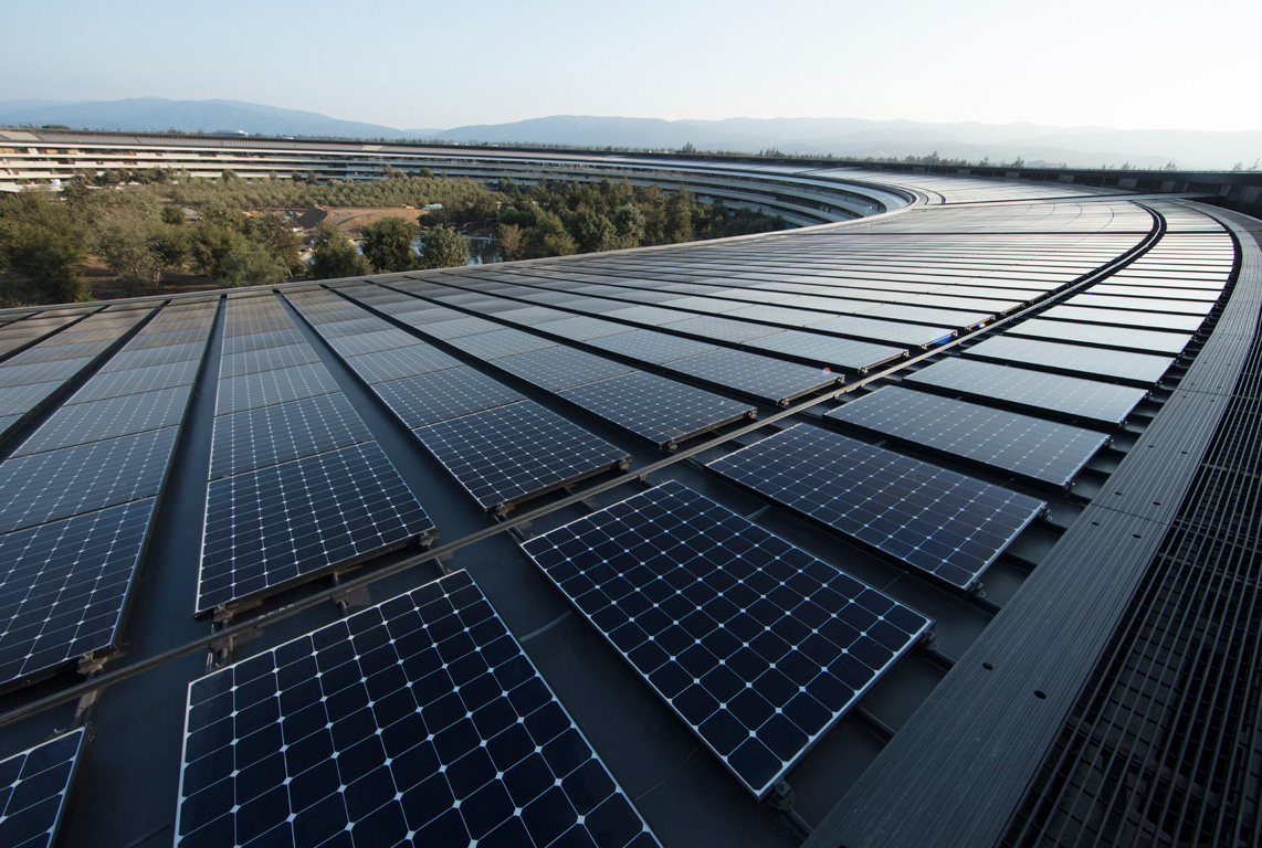 Renewable Energy Apple Ap Solar Panels 04192018