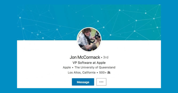 Apple Hires Jon Mccormack Vp Software