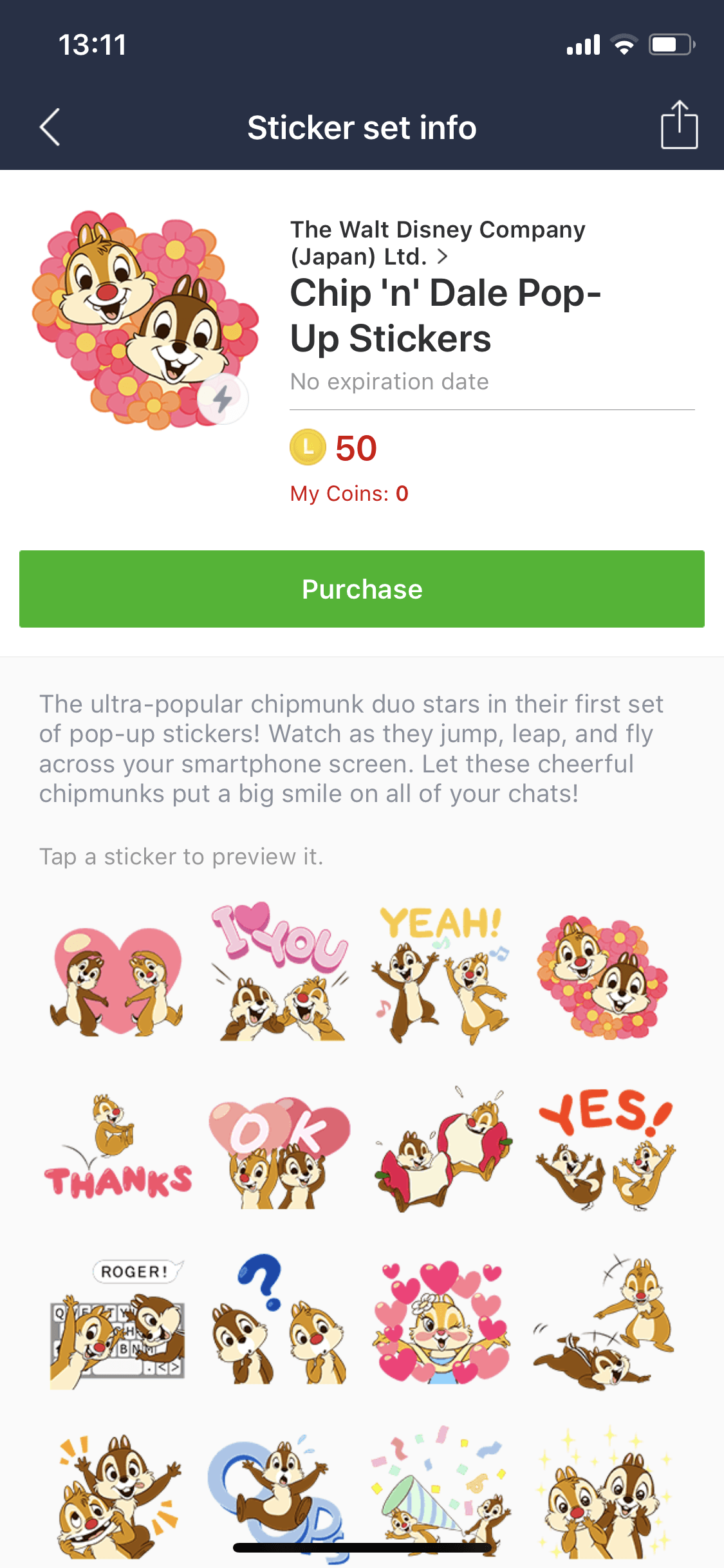 Chip And Dale Sticker Theme Line Discount 3