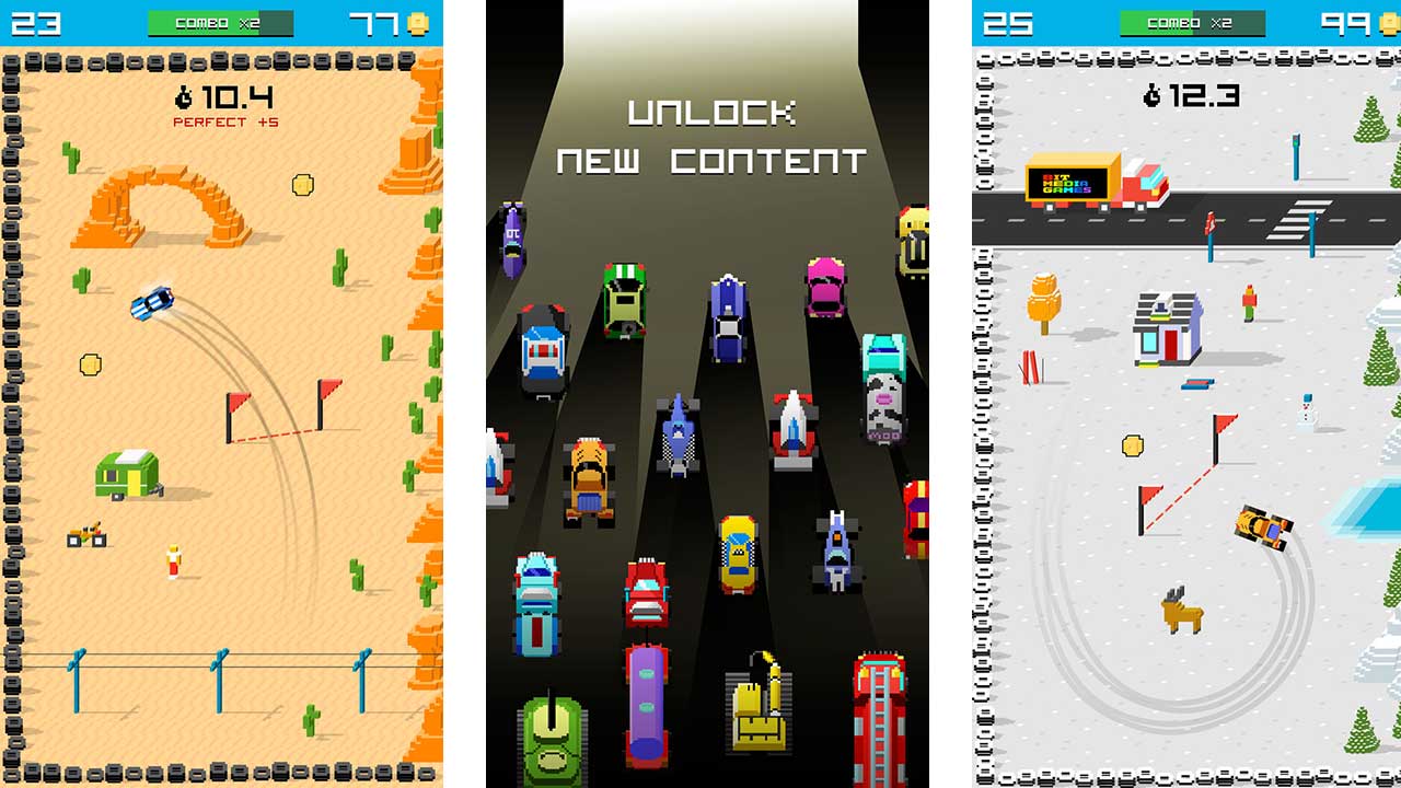 Game Rally Racing Drift 8 Bit Cover