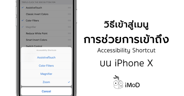 How To Access Accessibility Shortcut Iphone X