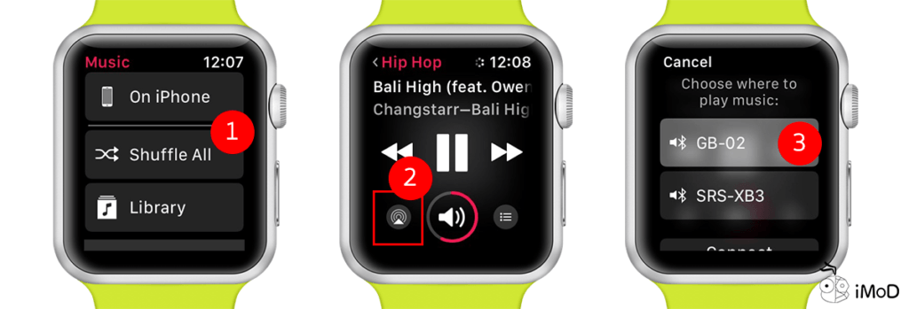 bluetooth headphone apple watch