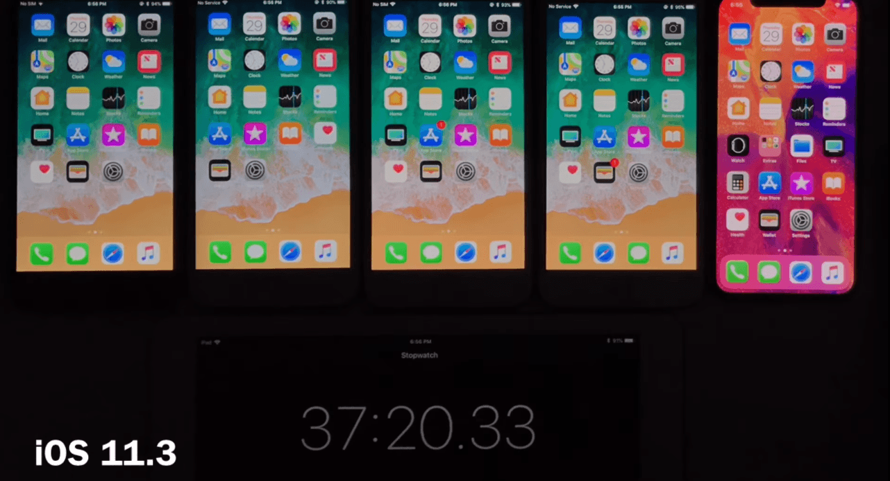 Ios 11 3 Compare With Ios 11 2 6 Performance 4