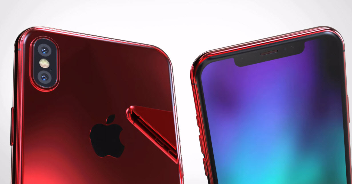 Iphone X X Plus Red Concept 006