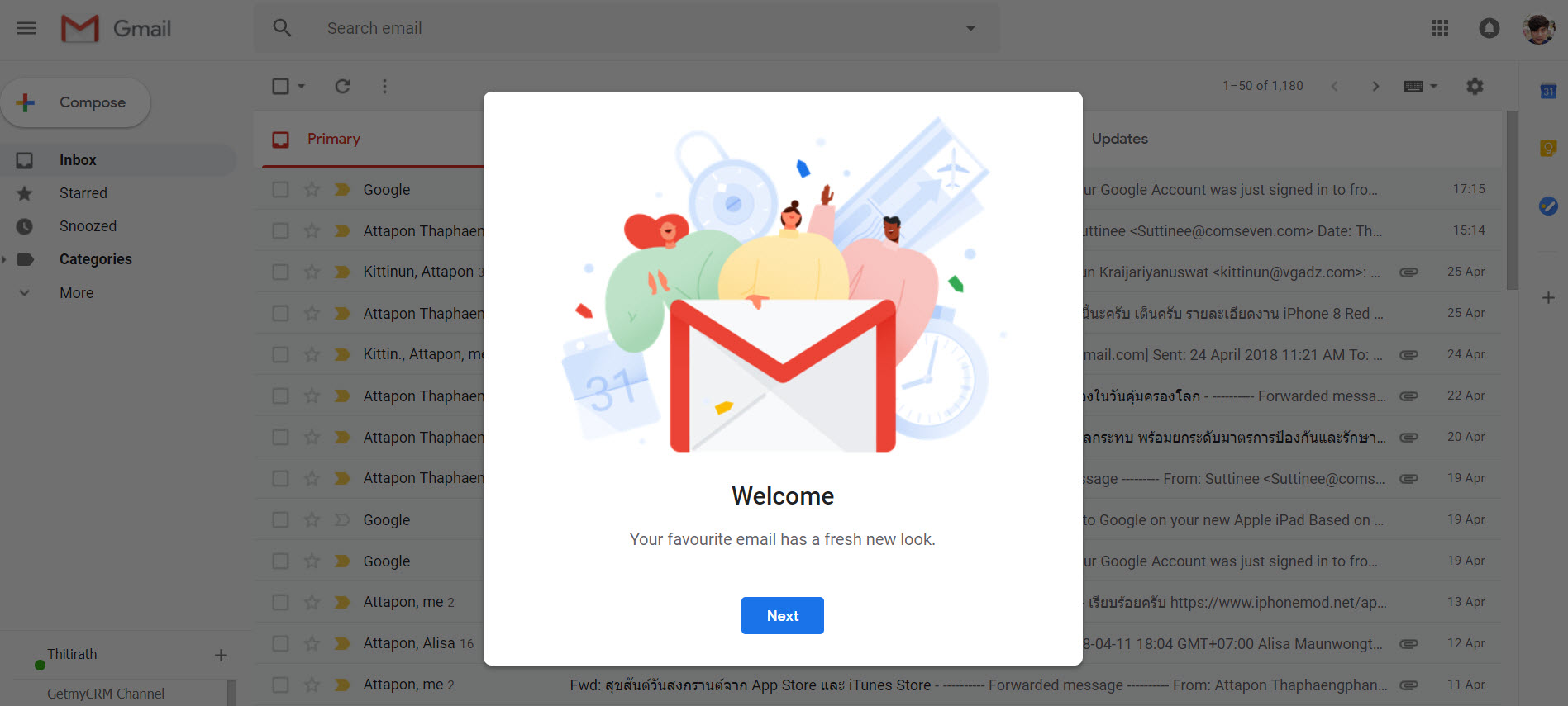 New Gmail For Web 2