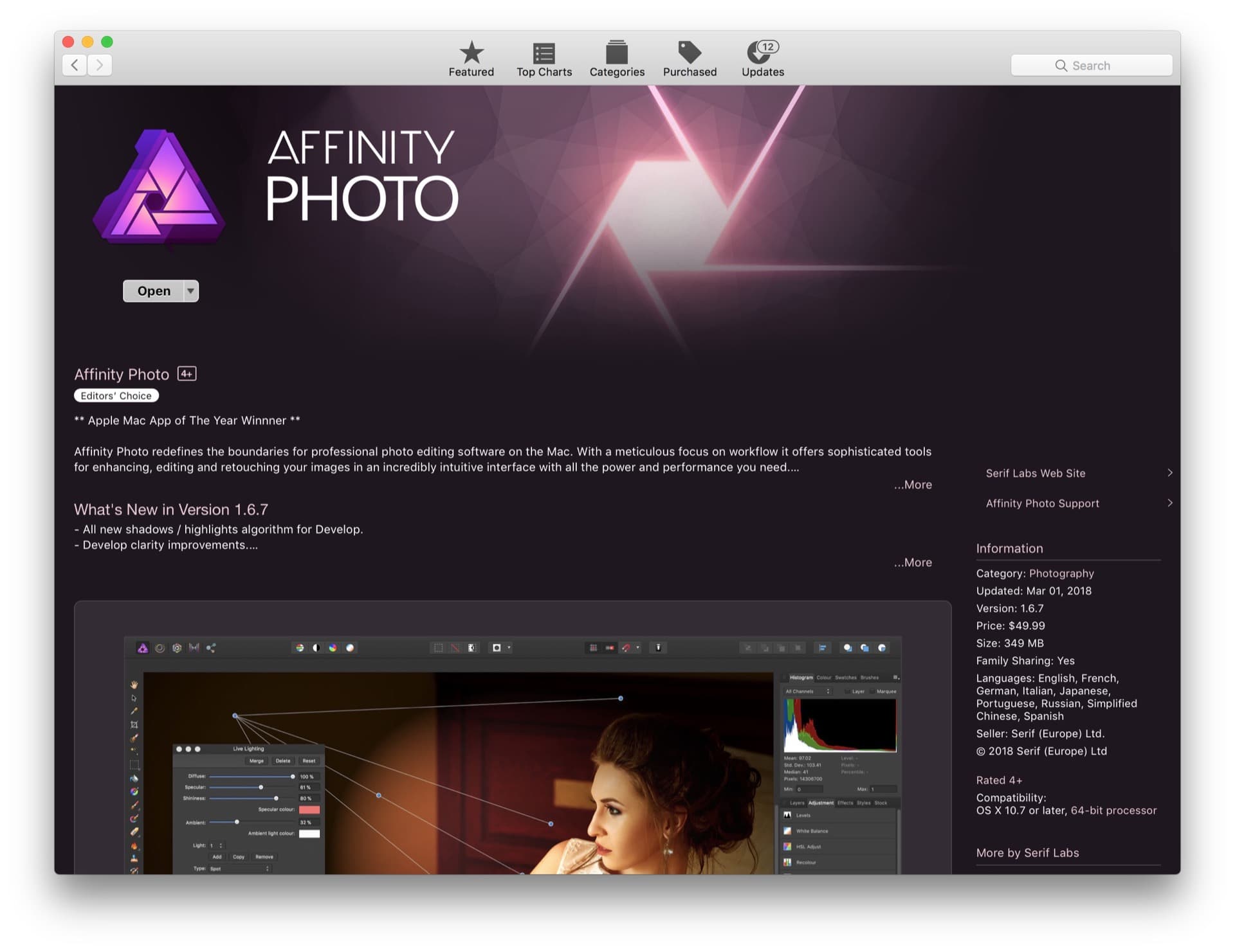 Affinity Photo for ipod download
