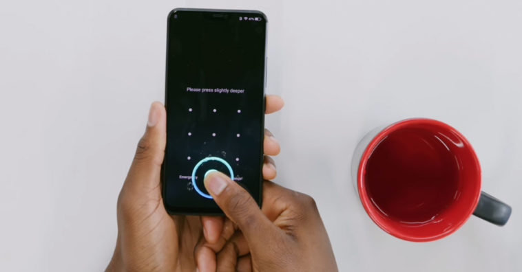 Vivo X21 Indisplay Fingerprint Scanner Test