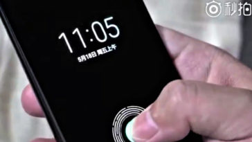 Xiaomi Flagship Phone Mi 8 Fingerprint Sensor