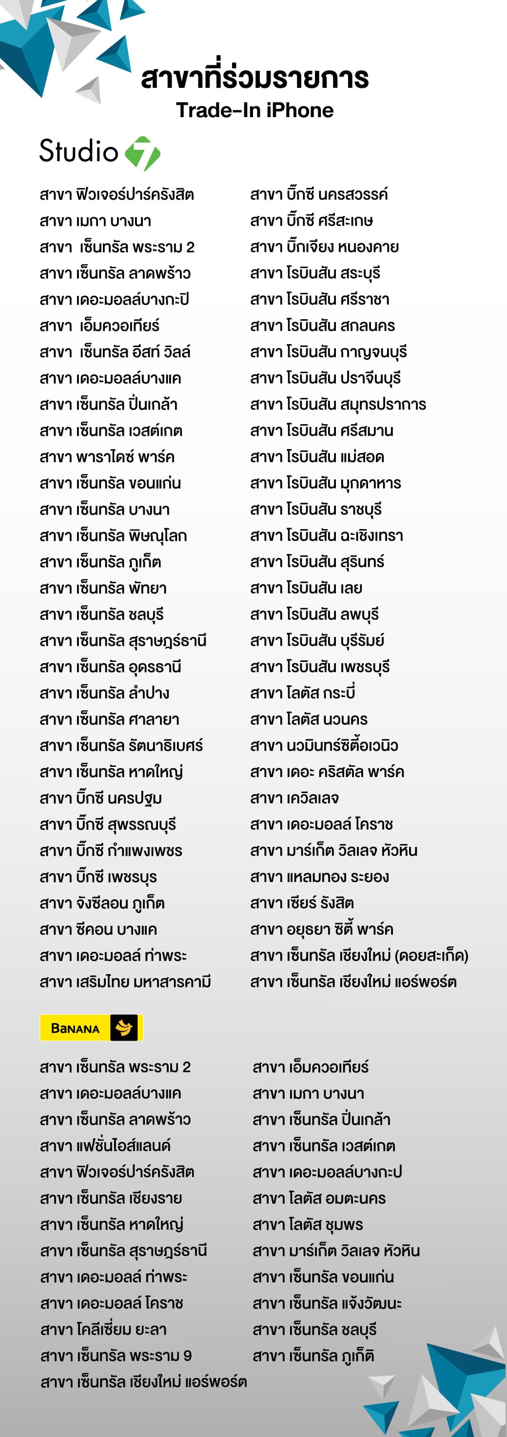 สาขา Tradein 01