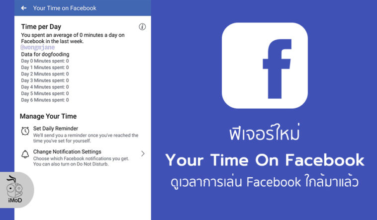 Facebook Developing Your Time On Facebook New Feature