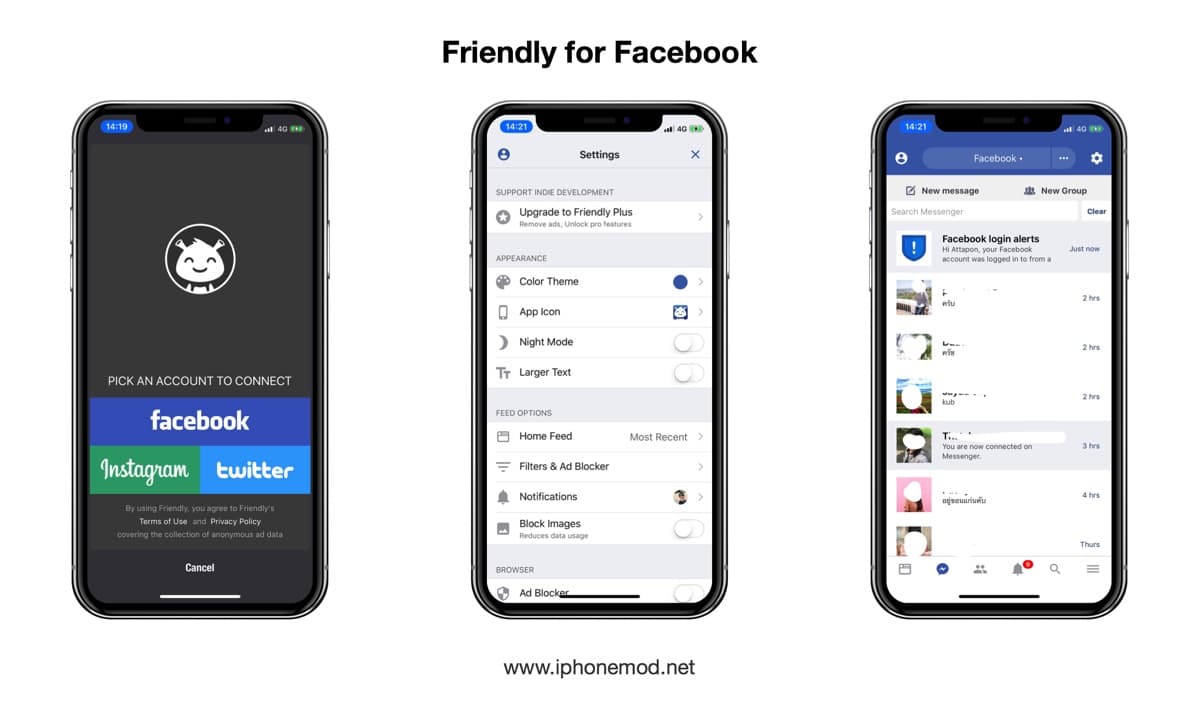 friendly for facebook free app