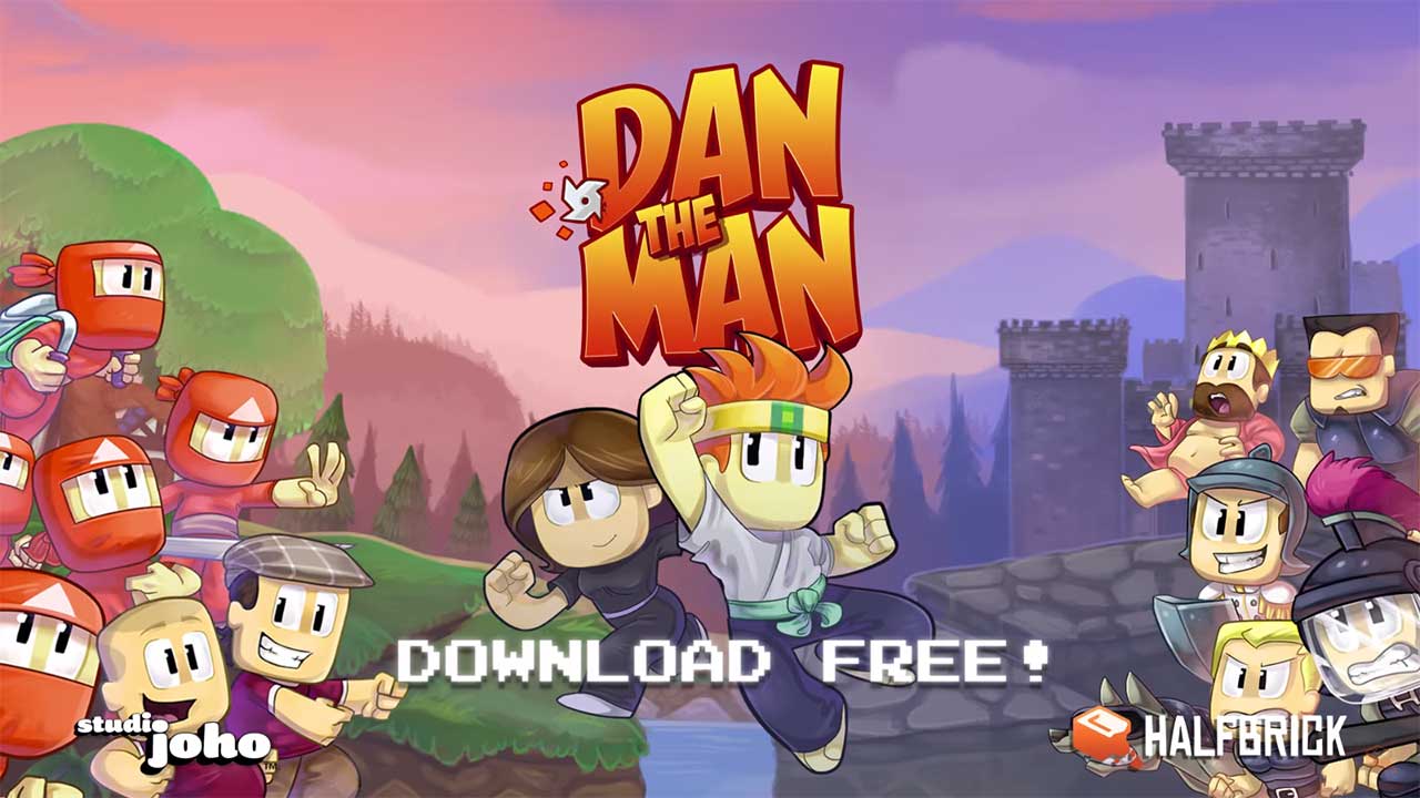 Game Dan The Man Cover