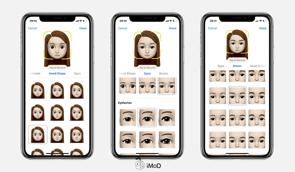 How To Create Memoji By Your Own Ios 12 Iphone X 3