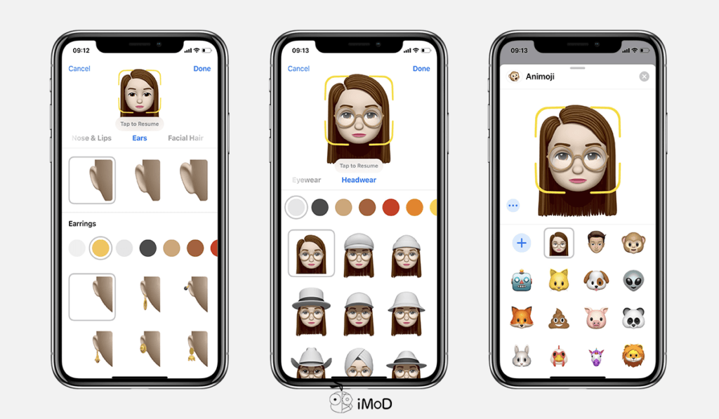 How To Create Memoji By Your Own Ios 12 Iphone X 5