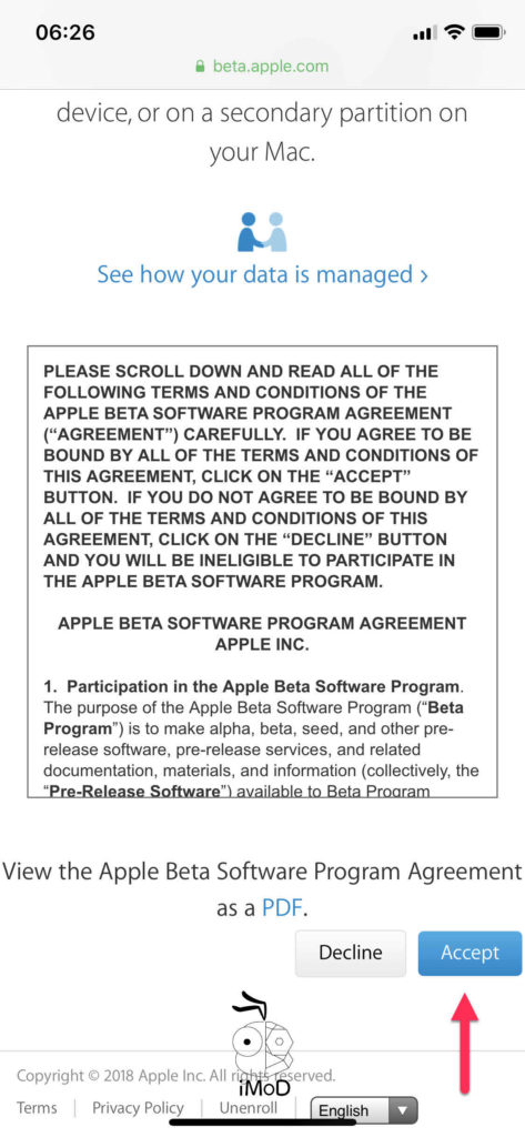 Ios Public Beta Install 003