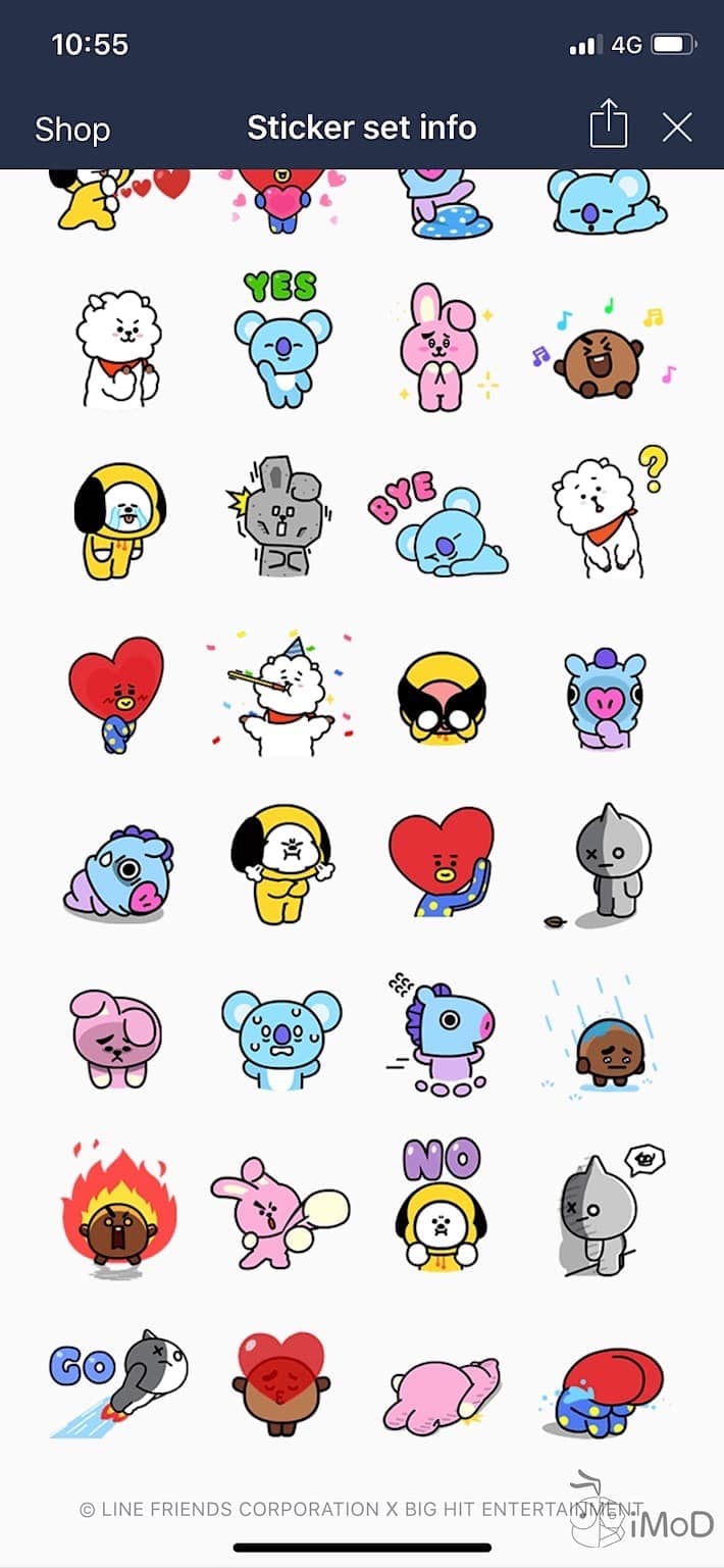 Line Sticker Free Jun2018 6