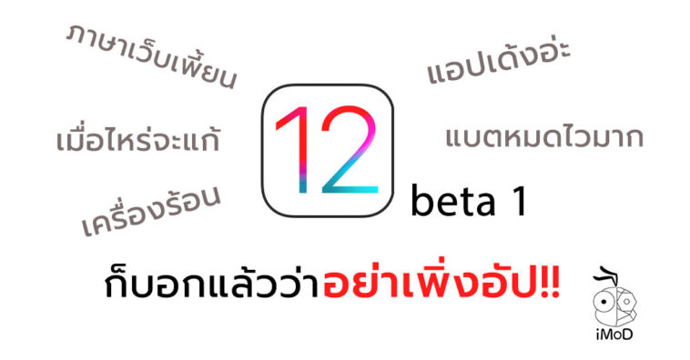 User Dont Update To Ios 12 Beta 1