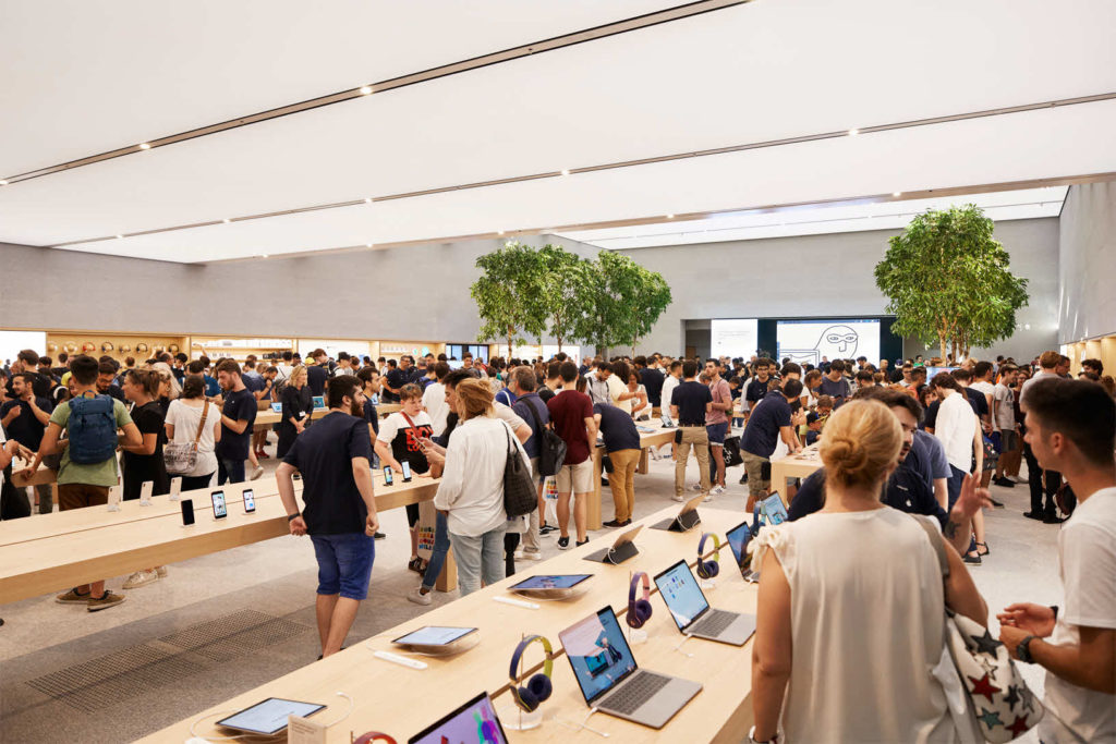 Apple Milan Piazza Liberty Indoor Retail Layout 07262018