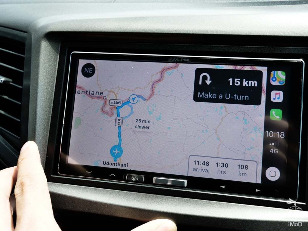Apple CarPlay แผนที่ (Maps) ใช้งานในประเทศไทยได้แล้ว พร้อมพรีวิวใช้จริง