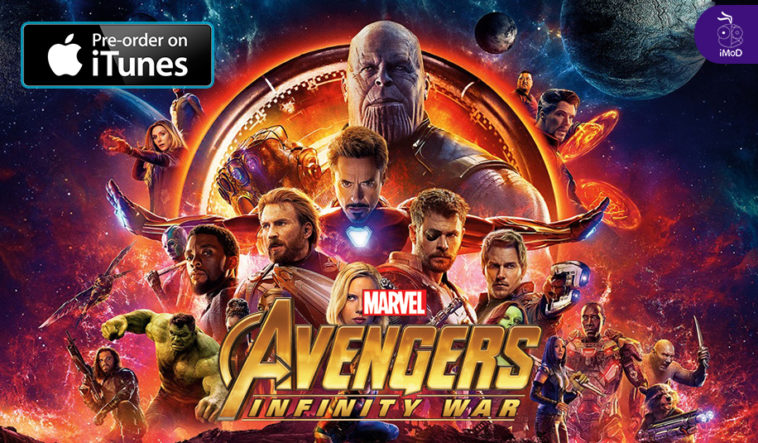 Avenger 3 Infinity War Preorder Itunes