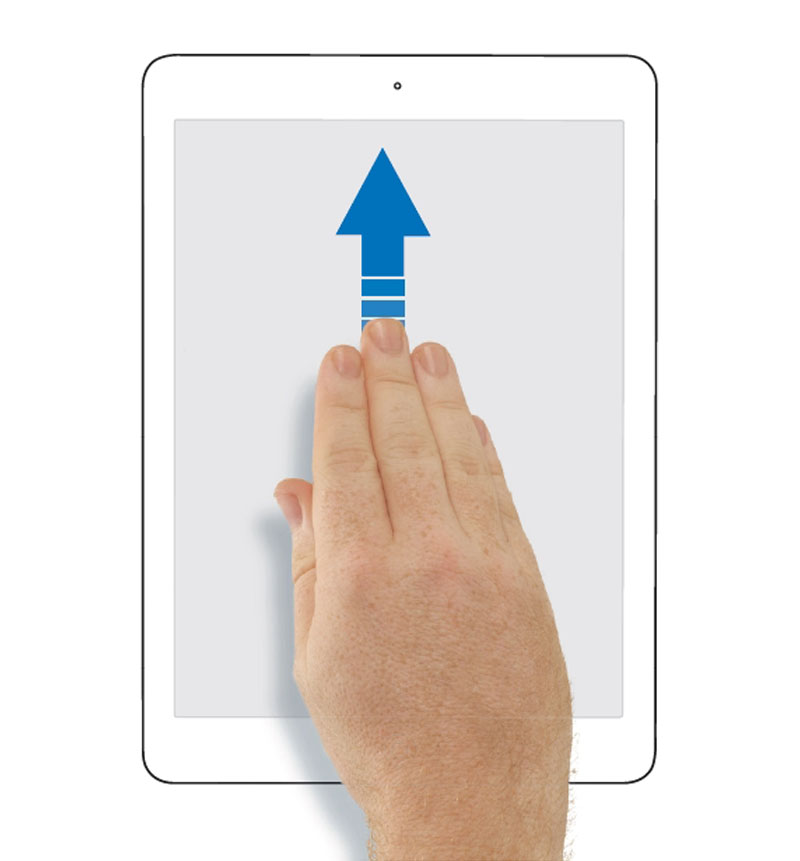 How To Use Ipad Gesture 4 5 Fingers 3