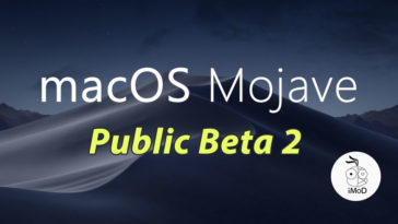 Macos Mojave Public Beta 2