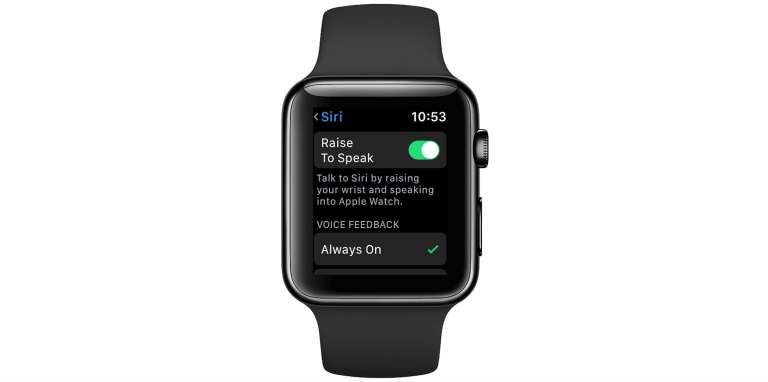 Raise To Speak Siri Watch Os 5 Apple Watch 1