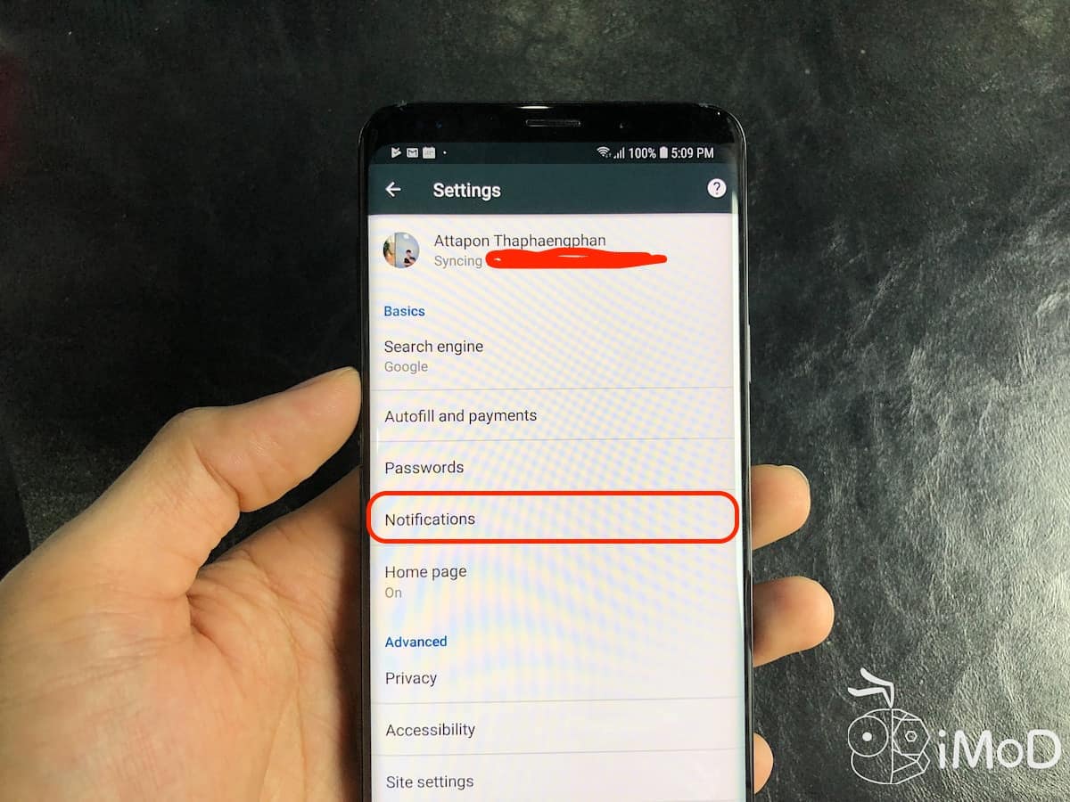 Turn Off Android Chrome Notification 5