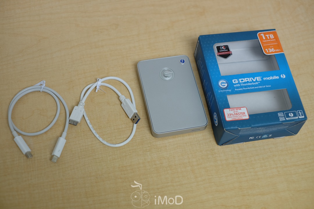G-DRIVE Mobile with Thunderbolt