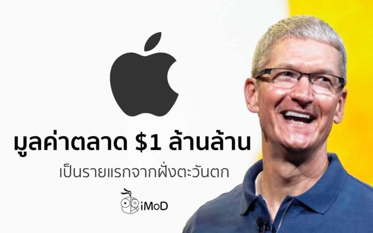 Apple 1 Trillion Market Value Cover