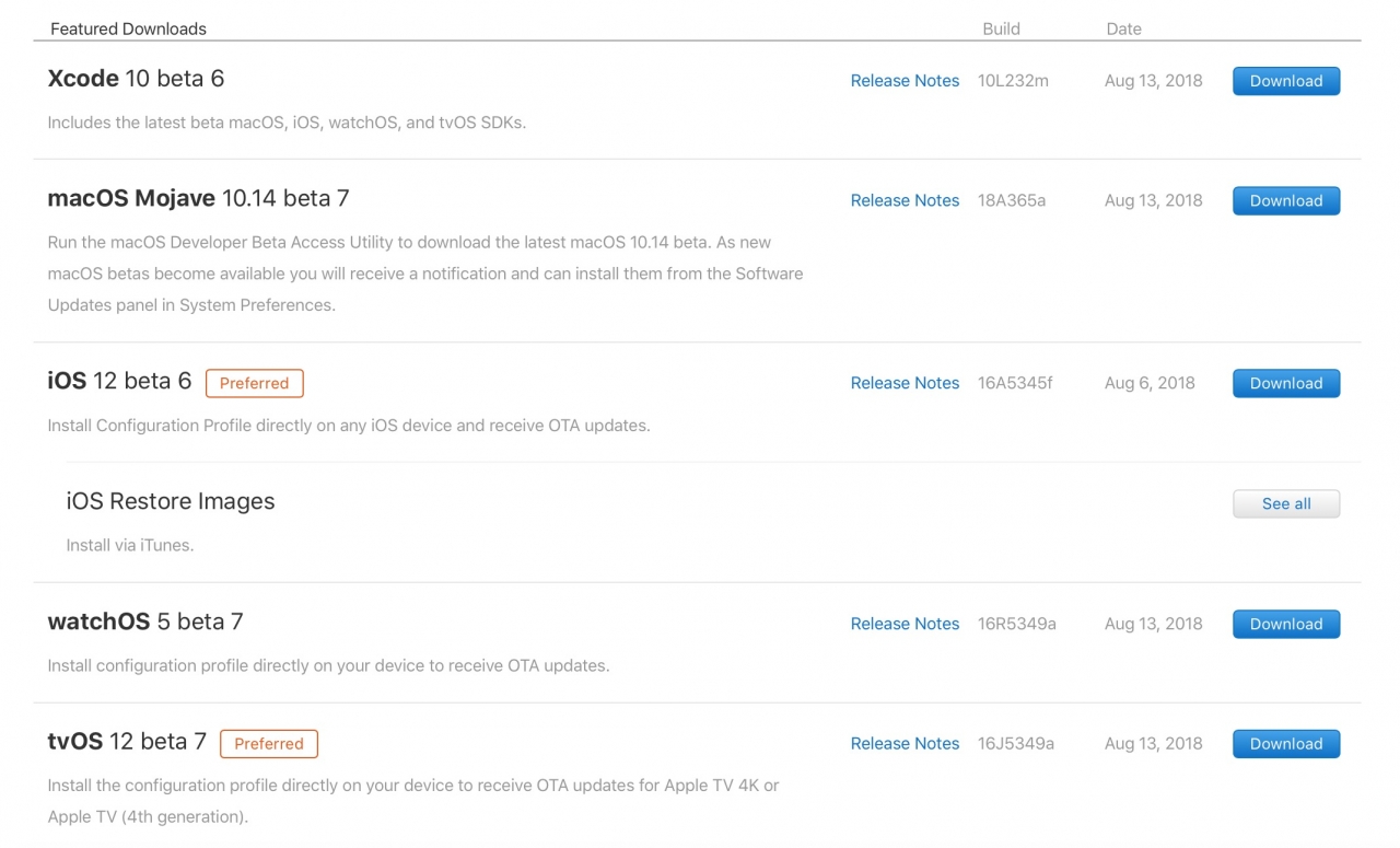 Apple Removed Ios 12 Beta 7 Download 1