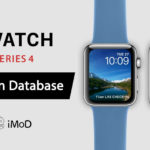 Applewatch Series 4 Six Model Eurasian Database Registered