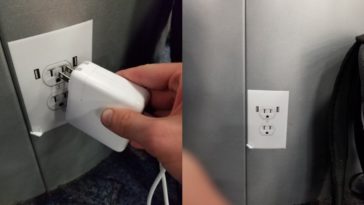 Fake Power Outlet Stickers Cover