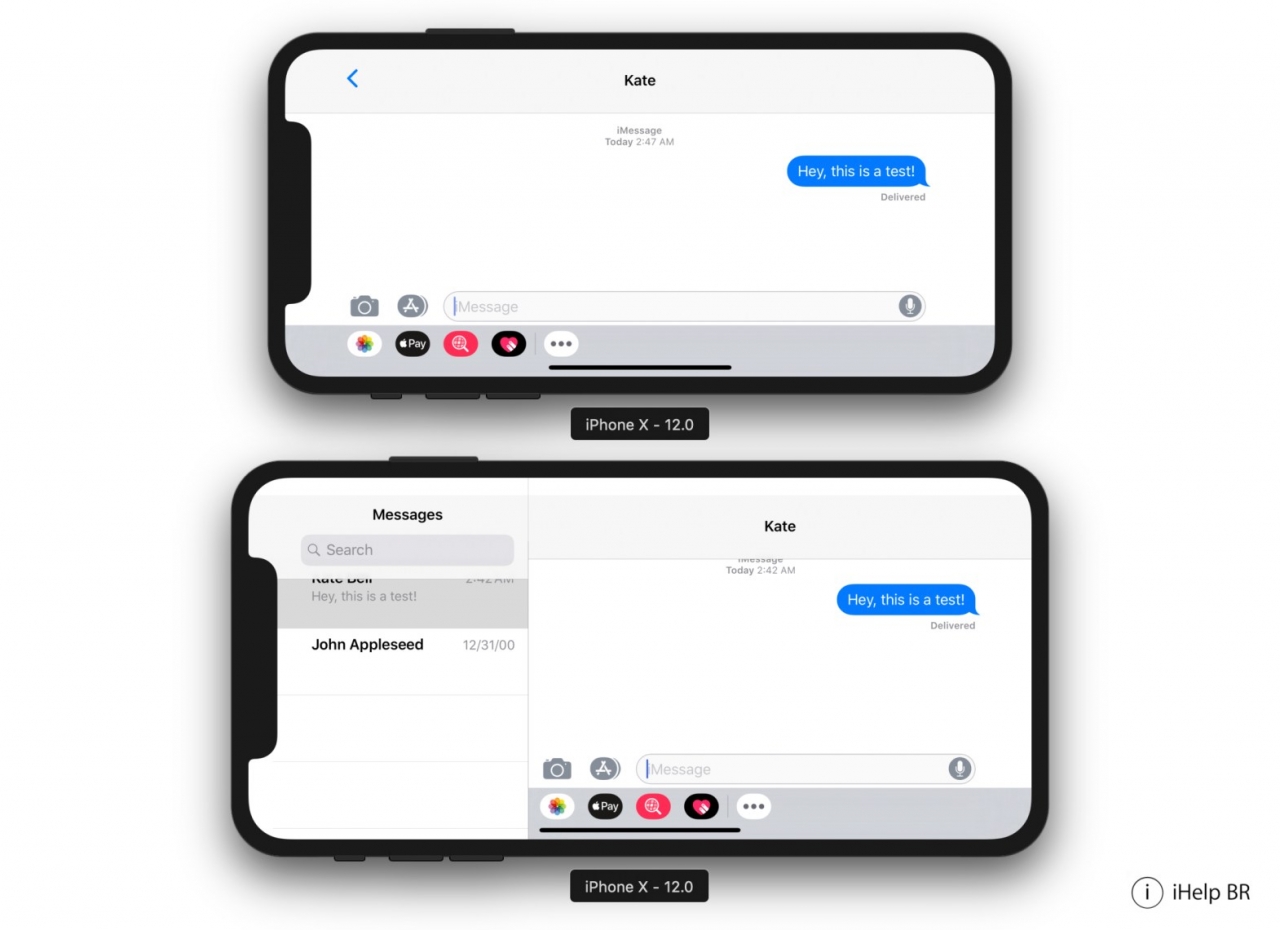 Ios 12 Beta 5 Iphone X Plus Resolution 1242 X 2688 1