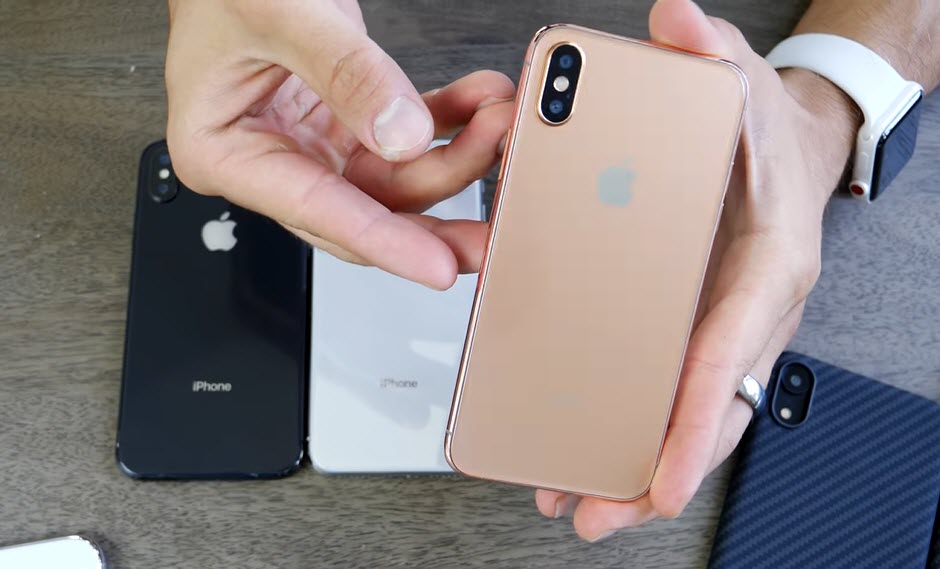 Iphone X 2018 Gold Dummy Model Review 2