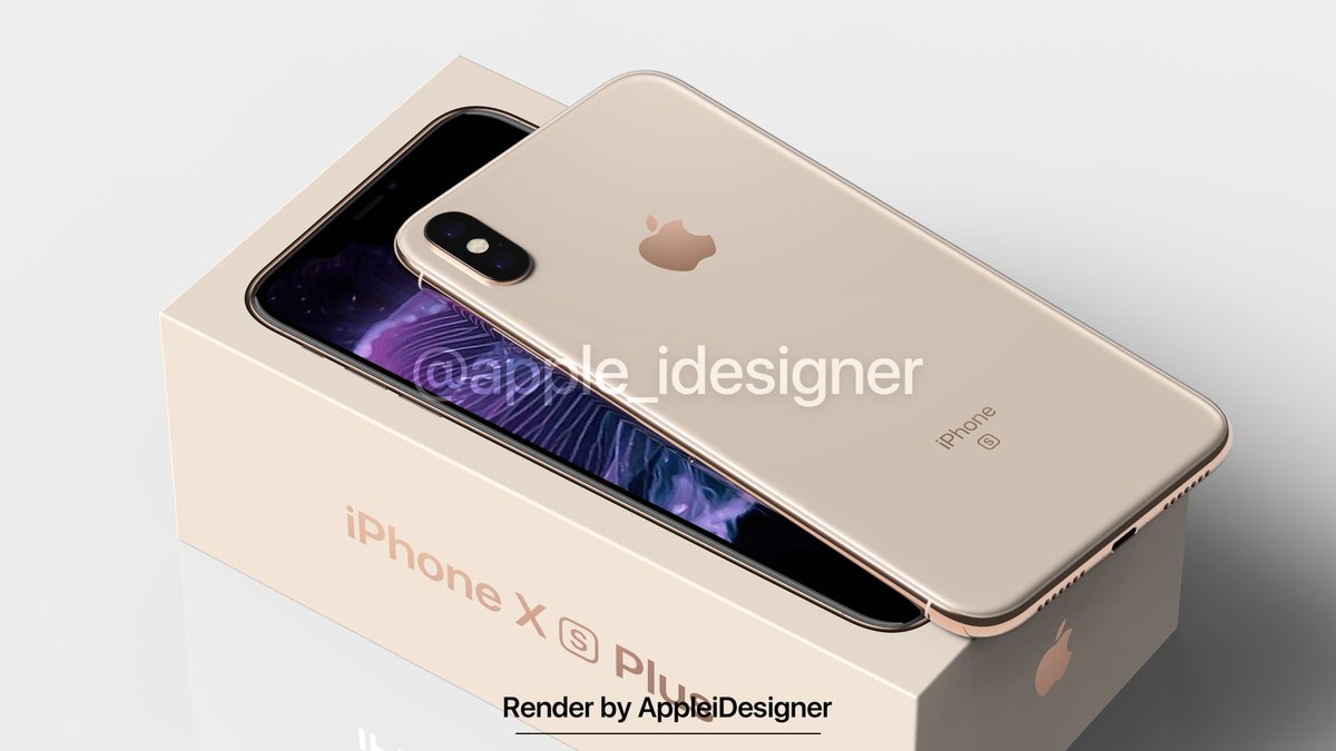 Iphone X Plus Render By Appleidesigner 4