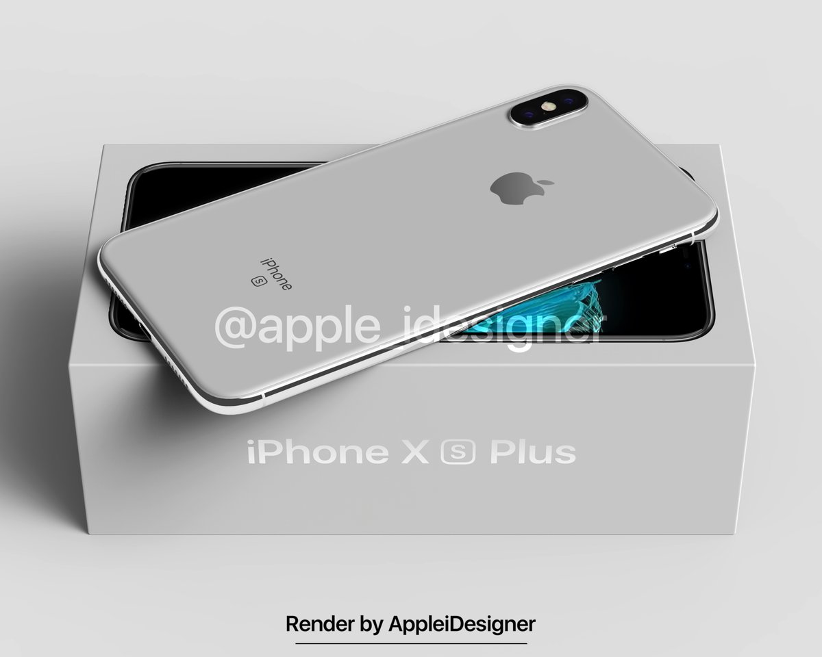 Iphone X Plus Render By Appleidesigner 5