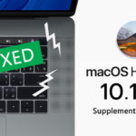 Macos High Sierra 10 13 6 Supplemental Update 2 Crackling Speakers Fixed
