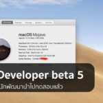 Macos Mojave Developer Beta 5 Cover
