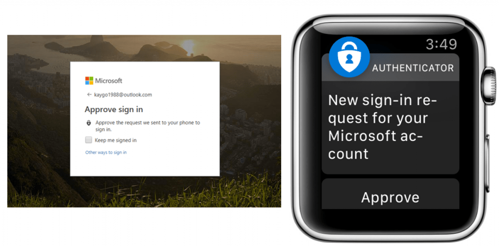 Microsoft Authenticator Publice Preview Applepwatch 1