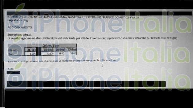 Iphone Xs Iphone Xc May Ship 21 Sept 2018 Leaks By Italy Carrier 1