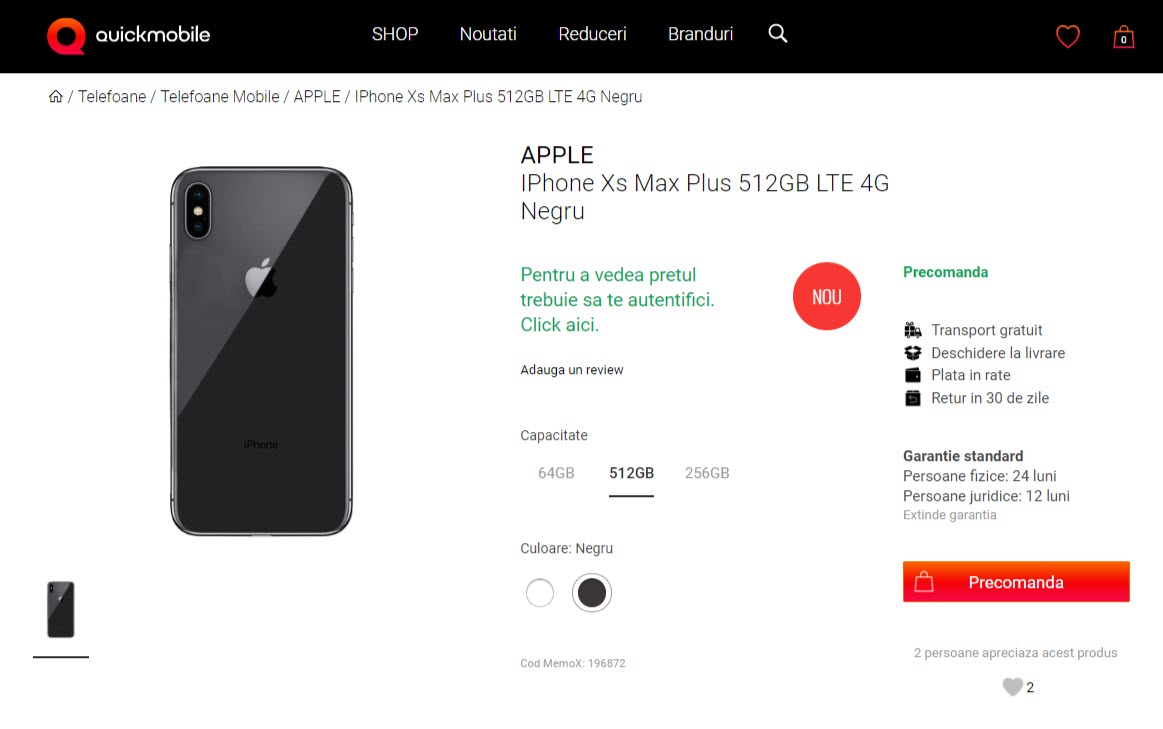 Iphone Xs Pre Orders By Romanian Carrier Before Event 2018 1