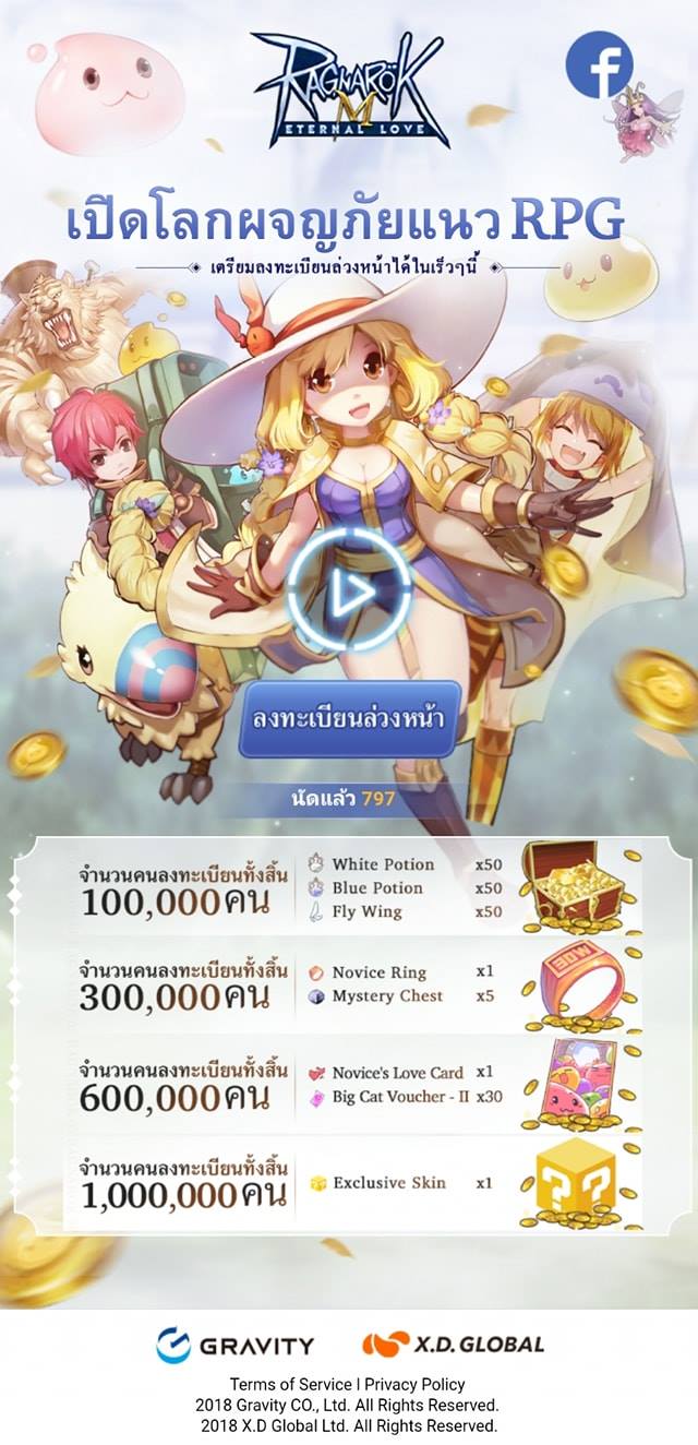 Ragnarok M Pre Register Content